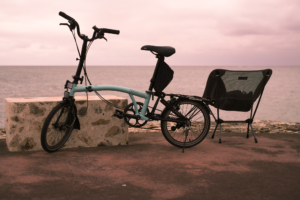 Helinox Chair Oneでサンセットを眺めながら仕事を嗜む