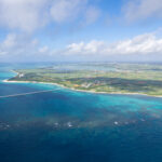 宮古島 | 上空から見る来間大橋は絶景だった